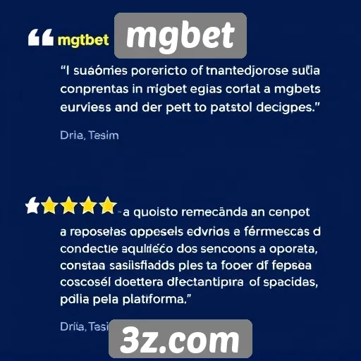 usuários relatam experiências positivas no mgbet
